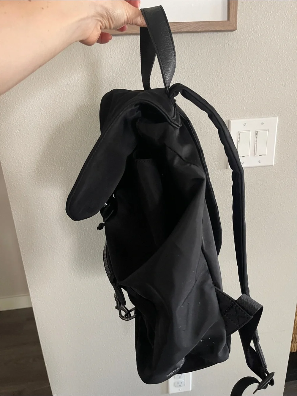 Rebecca Minkoff Black Nylon Backpack